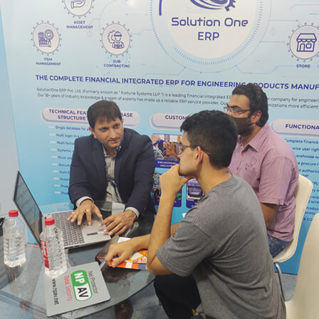 Engiexpo 2022 Vadodara - SolutionOne ERP